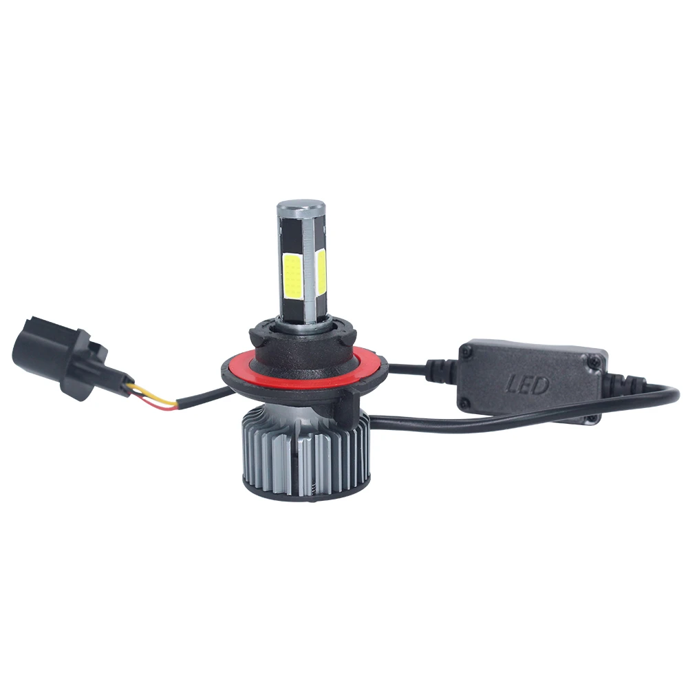 360degre 4 стороны H7 Led Canbus H4 9005 9006HB4 H9 H11 9012 H7 светодиодные лампы 12000LM 6000K турбо охлаждающие Автомобильные светодиодные фары H7 светодиодные лампы