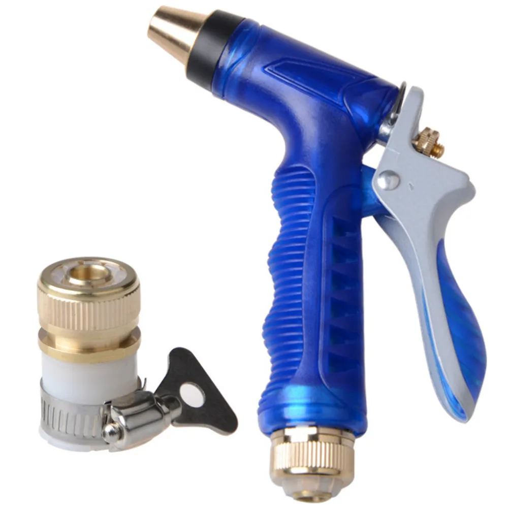 Copper Metal Handle Car Wash Water Gun Gardening Watering Water Gun
