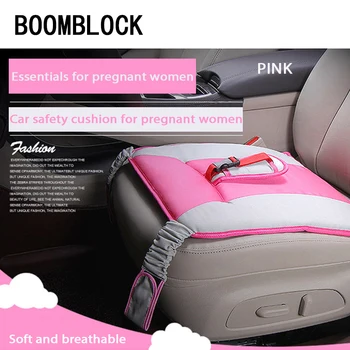 

BOOMBLOCK 1pcs Car Seat Covers Pregnant Baby Safety Cushion For Renault Megane 2 3 Duster Logan Honda Civic 2006-2011 Fit Accord