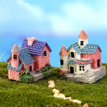 8 шт./милый дом/миниатюрный коттедж/потертый/милый/Сказочный Сад/гном/мох Декор террариума/ремесла/Бонсай/бутылка сад HERMOSO