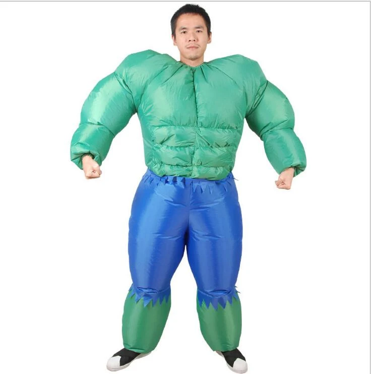 The Hulk Avengers Superhero Mascot Costume Party Character Birthday Halloween 