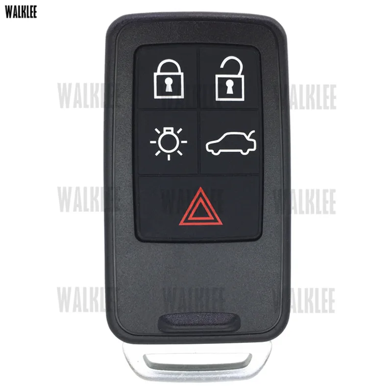 WALKLEE дистанционный смарт ключ подходит для Volvo XC60 S60 S60L V40 V60 S80 XC70 434 МГц с чипом ID46 5