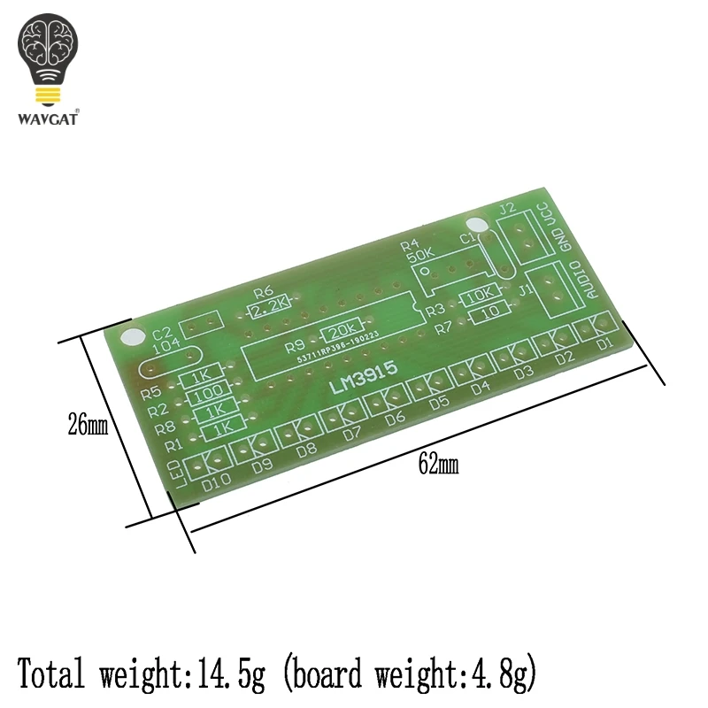 Рисунок 2 - LM3915 9 В-12 В постоянного тока