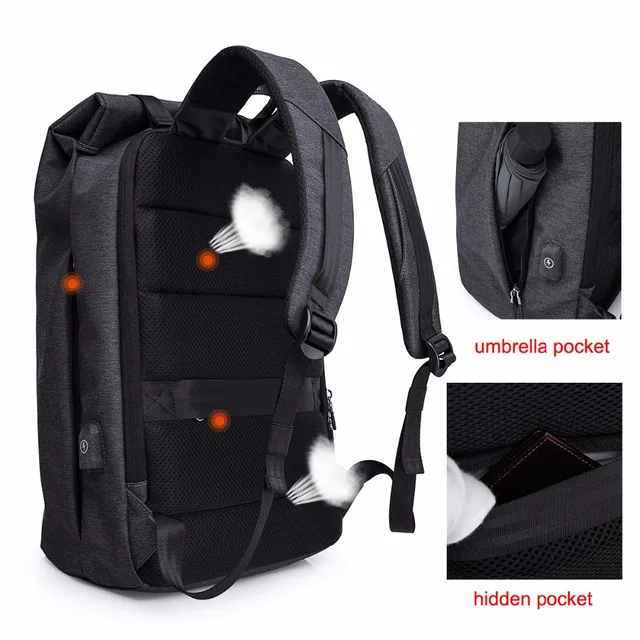 Tangcool Brand Fashion Korena Design Men Computer Backpacks Travel School  Backpack for 15.6" Laptop Backpack Boys Luggage Bags 4