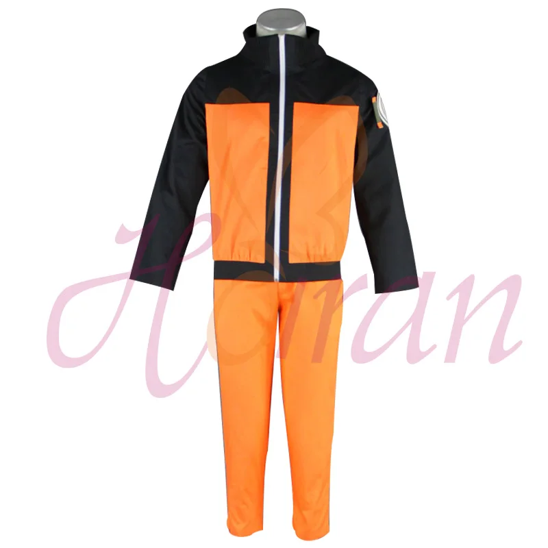 Naruto Uzumaki Cosplay Jacket pant Naruto Shippuden ...