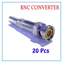 20 штук безмедный припой BNC балун пассивный приемопередатчик для видеонаблюдения ip-камера источник питания Аксессуары для видеонаблюдения