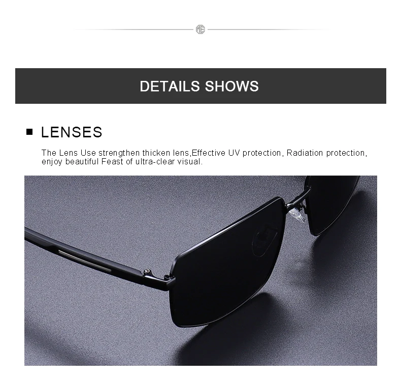 MERRYS, дизайнерские мужские классические солнцезащитные очки, мужские HD поляризационные, прямоугольной формы, солнцезащитные очки для вождения TR90, защита от уф400 лучей, S8255