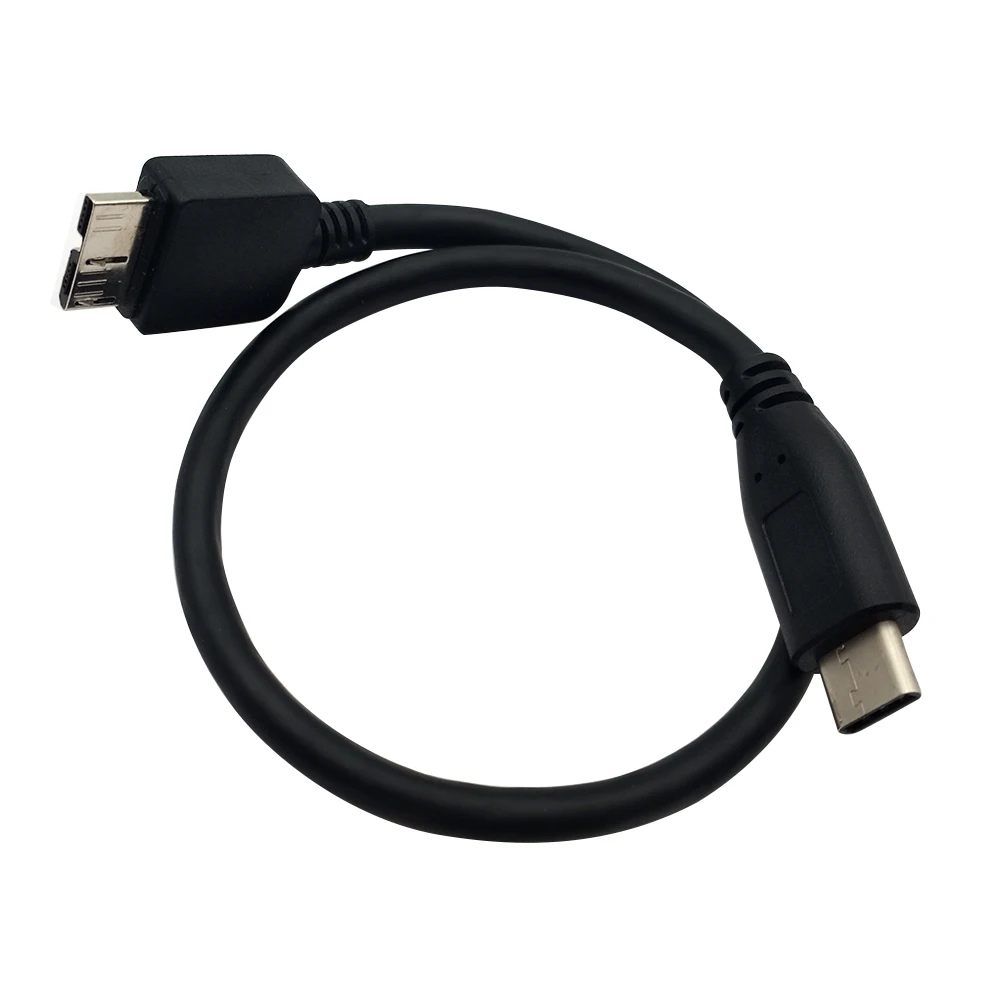 DANSPEED папа-папа M/M USB 2,0 Micro BM к USB 3,1 type C кабель для зарядки и передачи данных длина кабеля 25 см