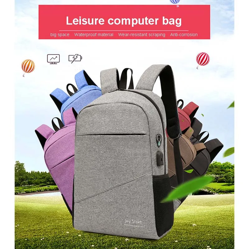 

High Quality Men Women Durable USB Charging Laptop Notebook Backpacks Bag Case Outdoor Sports Camping Hiking Softback Tools