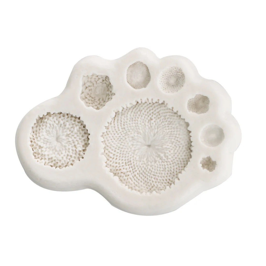 

Silicone mold Flower center Clay Molds Designer DIY Polymer Clay Flower decorating tools clay flower tools concrete molds