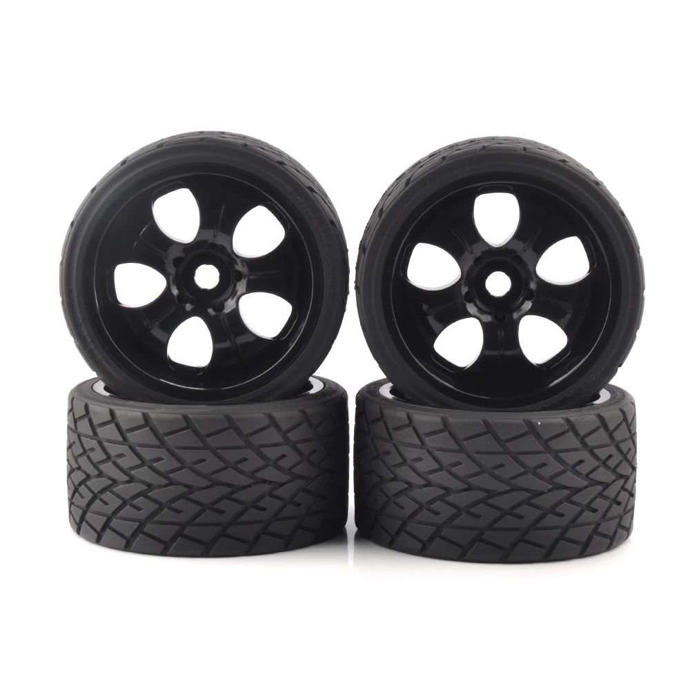 Trucks em Rodas de Estrada Pneus para Corridas de Carros de Rali Hex 1:8 rc Monster 139mm 70mm Brinquedo Acessórios Peças 4 pc - Set 17mm 4 4 pcset 17mm hex 1:8 rc monster
