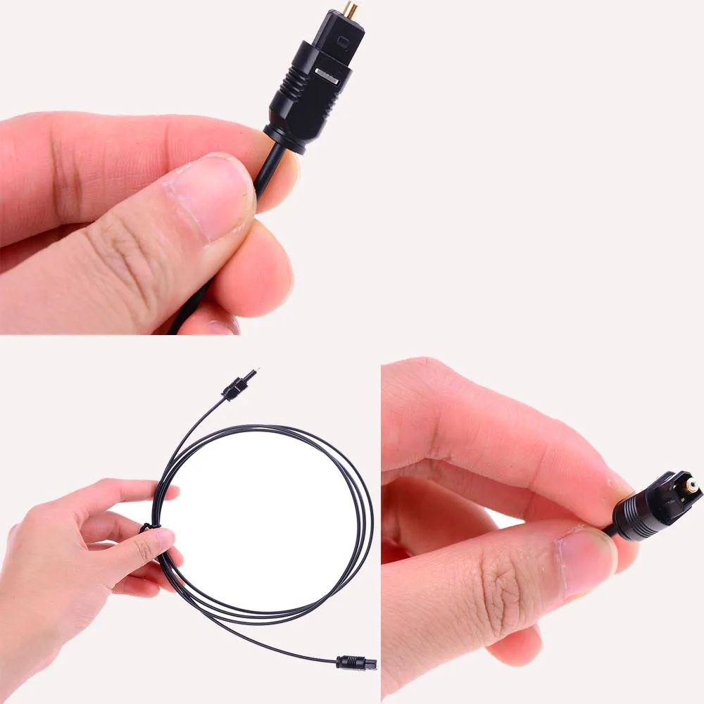 

1Pcs 3.5mm Digital Sound Toslink To Mini Toslink Cable SPDIF Optical Cable 3.5 To Optical Audio Cable Adapter