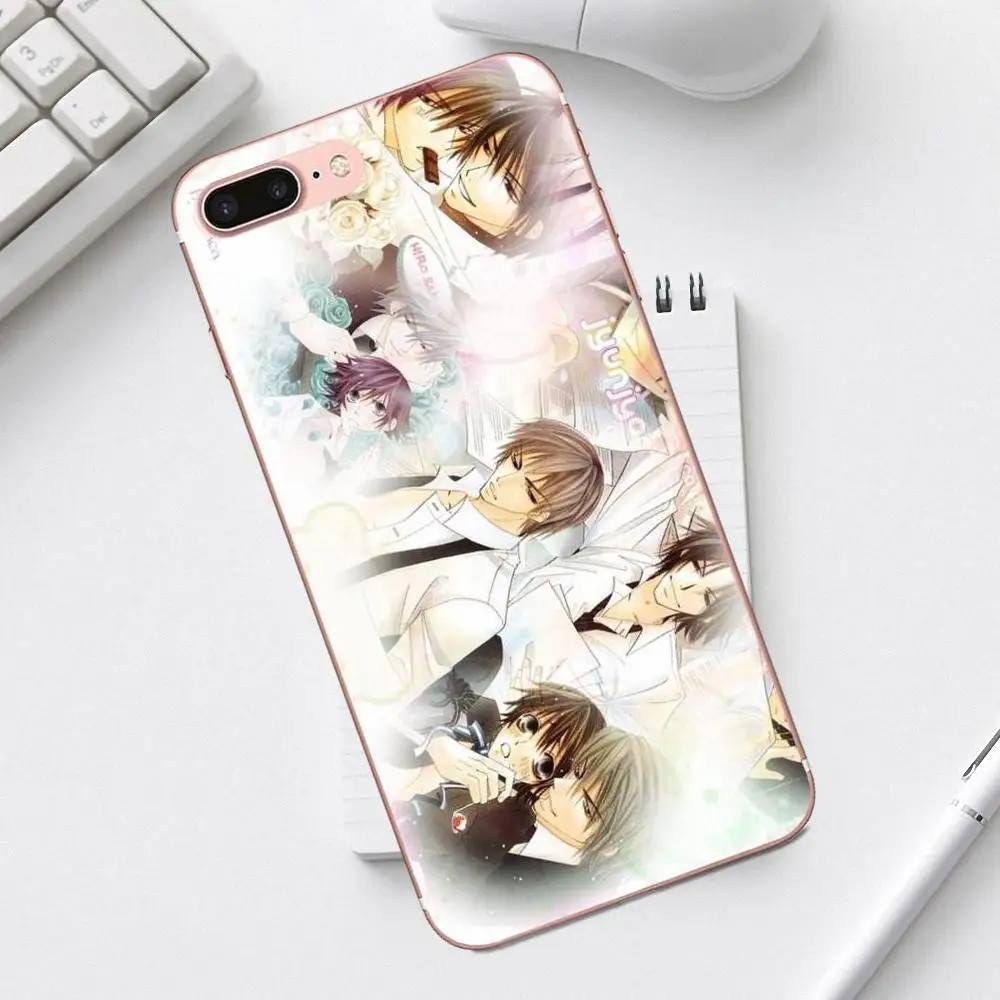Мягкий Новый стиль для iPhone 4 4S 5 5C SE 6 6S 7 8 Plus X XS Max XR Galaxy A3 A5 J1 J3 J5 J7 2017 японский аниме