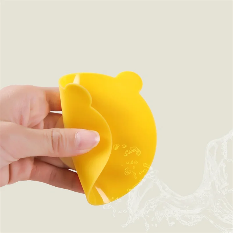 

Bowl Cup Anti slip Feeding Food Plate Placemat Suction Sucker Mat Pads Tableware Fixed Non Slip Coaster Sucker Baby Feeding