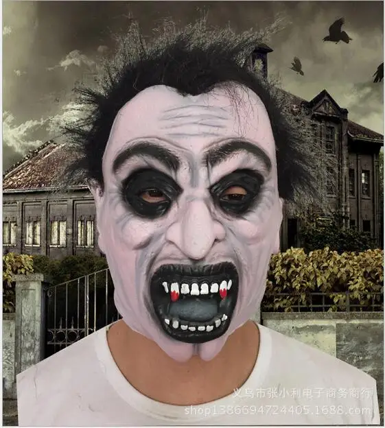 

Top Grade Party Cosplay Scary Kurten Mask Vampire of Dusseldorf Serial Killer Realistic Death Nosferatu Horrible Ghost mask toys