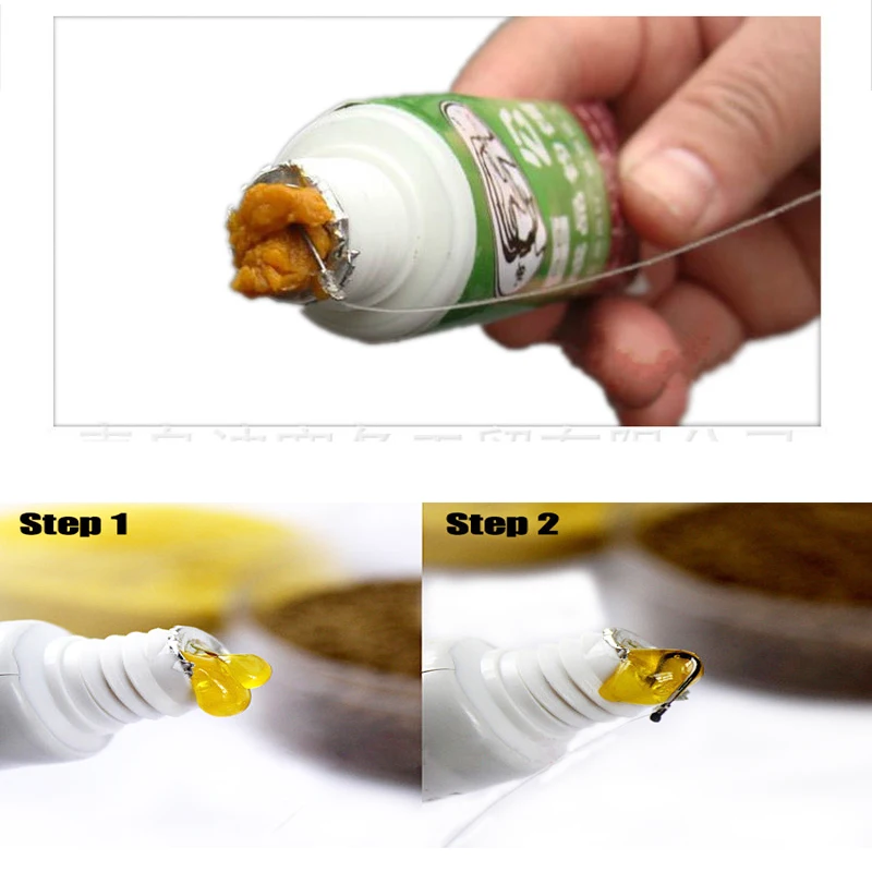 Vissen Fishing glue 1 Bottle of 40g Viscose Bait Carp Glue Gluey