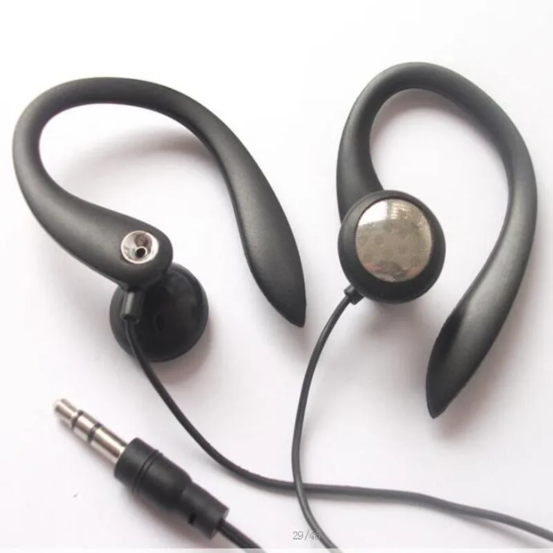 1000pcs Soft Hook Earbud Sports earphone Ear hook earphones For Tourist Guide System sprots musuem | Электроника