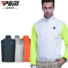 Pgm Подлинная Одежда для гольфа без рукавов Мужская куртка холодный ветер жилет ветровки тренировочная спортивная одежда AA11819