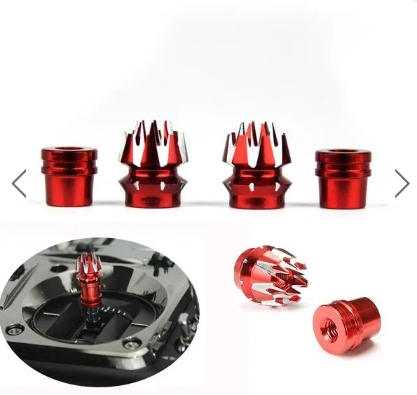 

alloy M3 3D Transmitter Stick Ends for Futaba, Spektrum, Frsky etc hopup upgraded parts