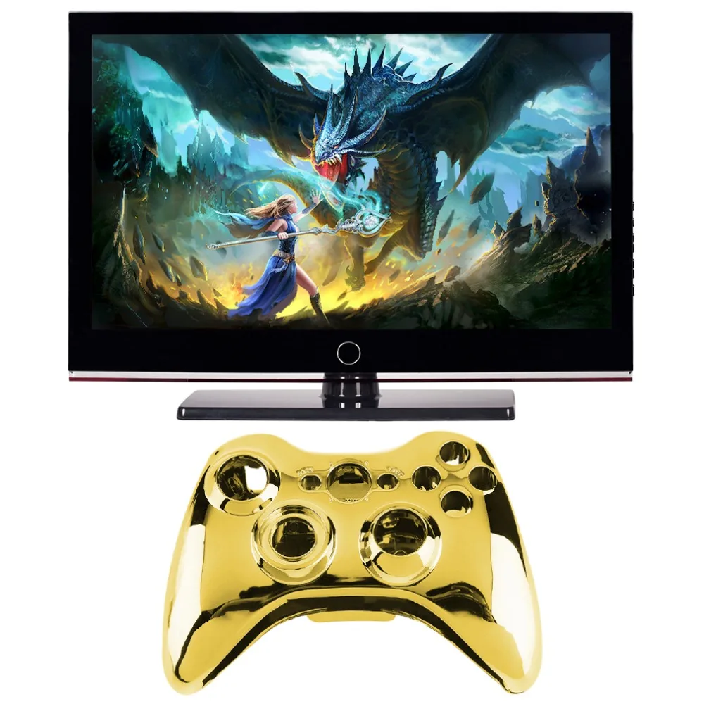 Wireless Bluetooth Controller Shell Case for Xbox 360 Bumper Thumbsticks Buttons Game for Xbox360 Digital Polish Wireless Bluetooth Controller Shell Case for Xbox 360 Bumper Thumbsticks Buttons Game for Xbox360 Digital Polish