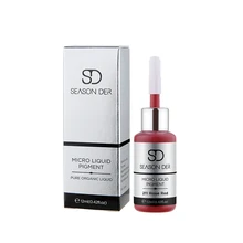 Татуировки чернил 11 вариантов цвета постоянный макияж микро пигментная Косметика перманентные брови, подводка, губы pigmento para microblading