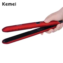 Светодиодный двойной Применение выпрямитель для волос бигуди Профессиональный Утюг щипцы для завивки волос Керамика быстрый нагрев выпрямления волос вьющиеся 50