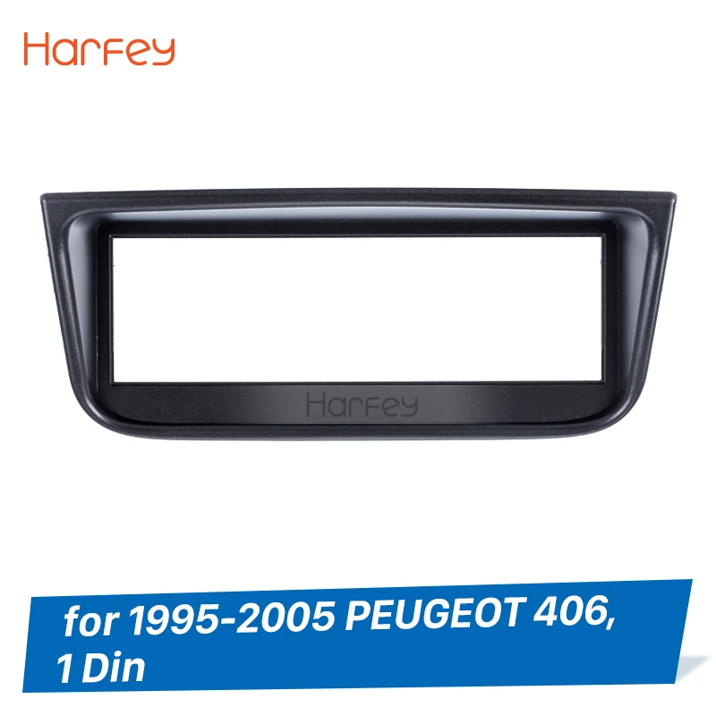 Harfey Great OEM 1 Din автомобильный радиоприемник фасция для 1995 1996-2005 PEUGEOT 406 Стайлинг
