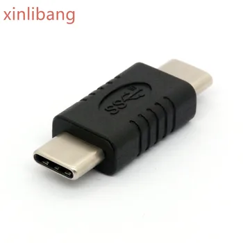 

USB-C Male to Male Adapter Straight Tiny Type USB 3.1 Type-C Connector Converter