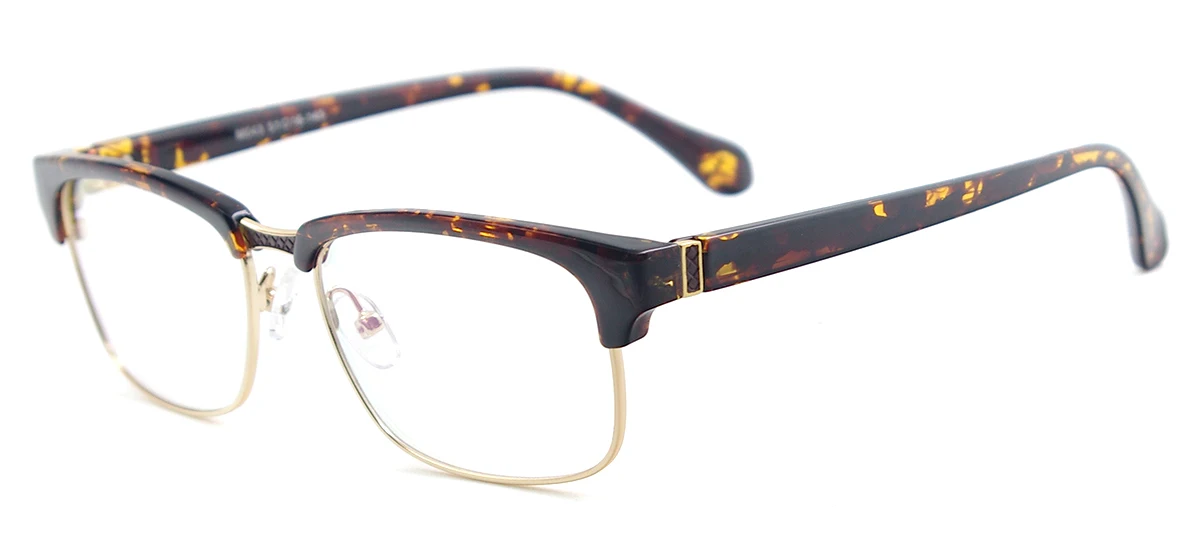Женские винтажные TR90 маленькие очки, оправа для мужчин, квадратный полный обод, легкие красочные очки для близорукости, Мультифокальные линзы - Цвет оправы: Tortoise