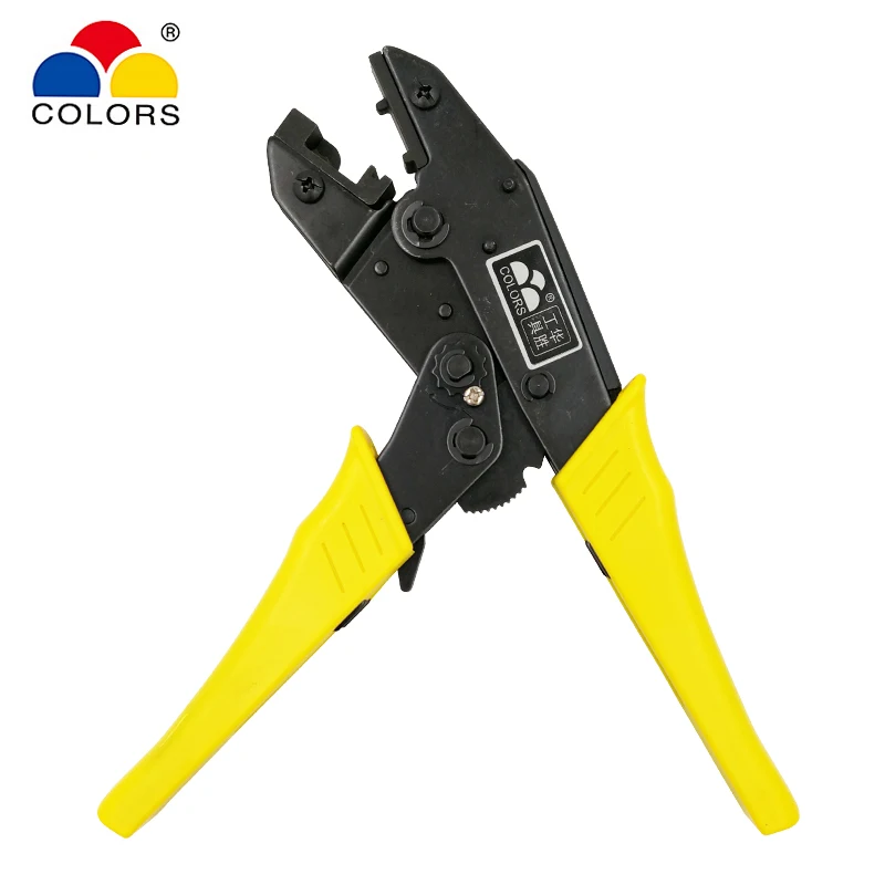 Flag F Ear Type Female Receptacles Insulated Terminals Crimper 4.8-6.3mm2 