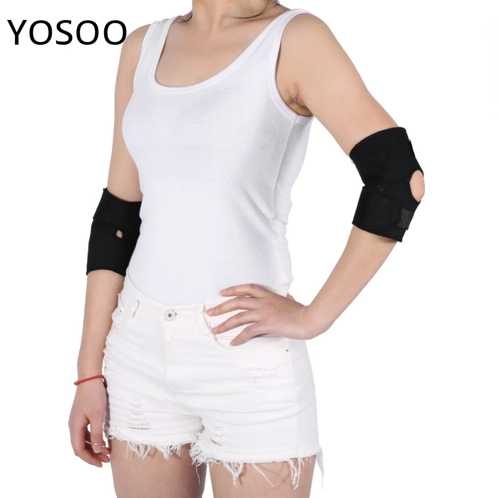 1 пара ортопедические Налокотники|tourmaline self-heating|elbow supportelbow brace support |