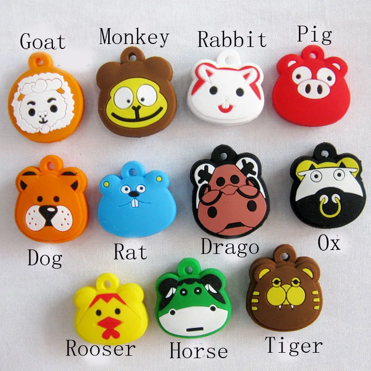 

Free Shipping(25pcs/lot)2019 Chinese zodiac vibration dampener/Tennis Racket/Tennis racquet vibration dampener nice looking