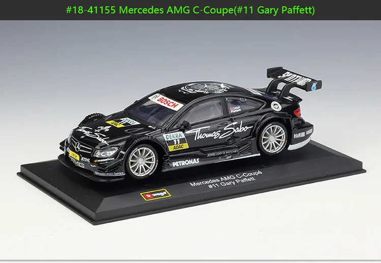 Bburago 1:32 M3 DTM AMG C-Coupe A5 Citroen C-Elysee DS3 M-Sport Ford Fiesta WRC Ford GT гоночная литая модель автомобиля