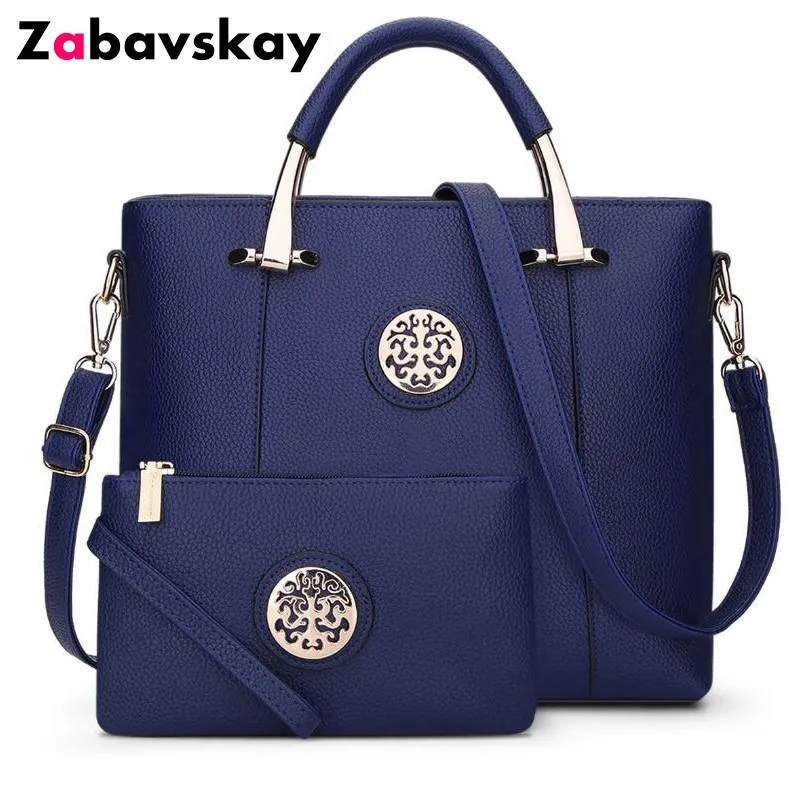 2018 2 Bags/Set European And American Style Women Messenger Shoulder Bags Brand Designer Women Tote Bag Handbag And Purse DJZ242 2018 2 Bags/Set European And American Style Women Messenger Shoulder Bags Brand Designer Women Tote Bag Handbag And Purse DJZ242