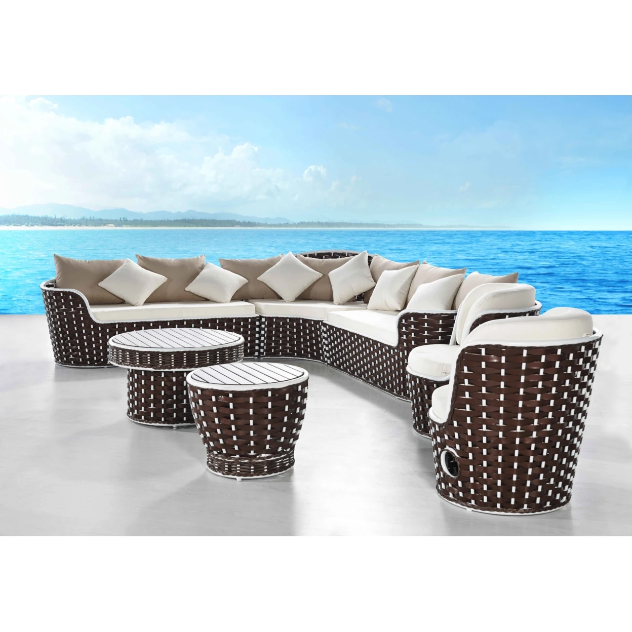 Fawn 7-Piece Conversation Set
