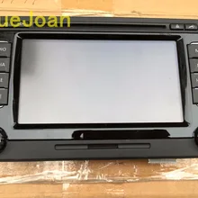 RNS510 полное лицо Панель 6." светодиодный дисплей Панель с сенсорным экраном Панель для VW RNS510 автомобиля GPS навигации аудио приборные щитки для автомобиля