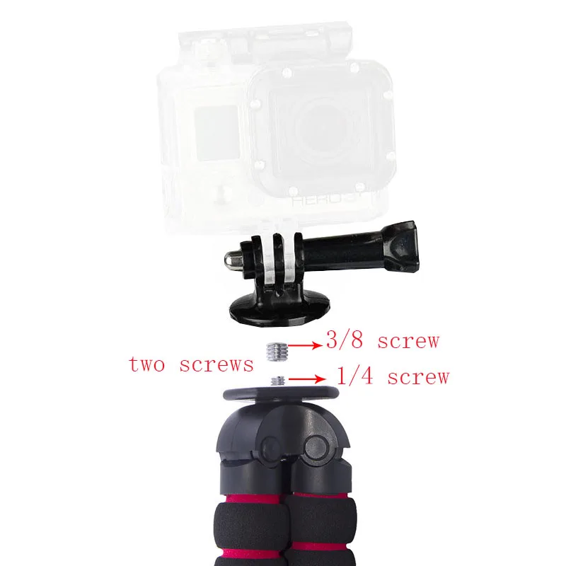  fosoto Octopus Tripods Stand Spider Flexible Mobile Mini Camera Tripod Gorillapod For Phone GoPro C