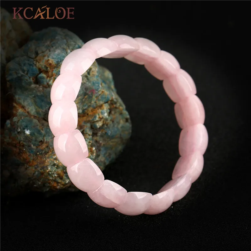KCALOE Indian Onyx Beads Stretchy Bracelet Bangle For Women Multicolor Semi-Precious Stones Natural Stone Bracelets Bangles