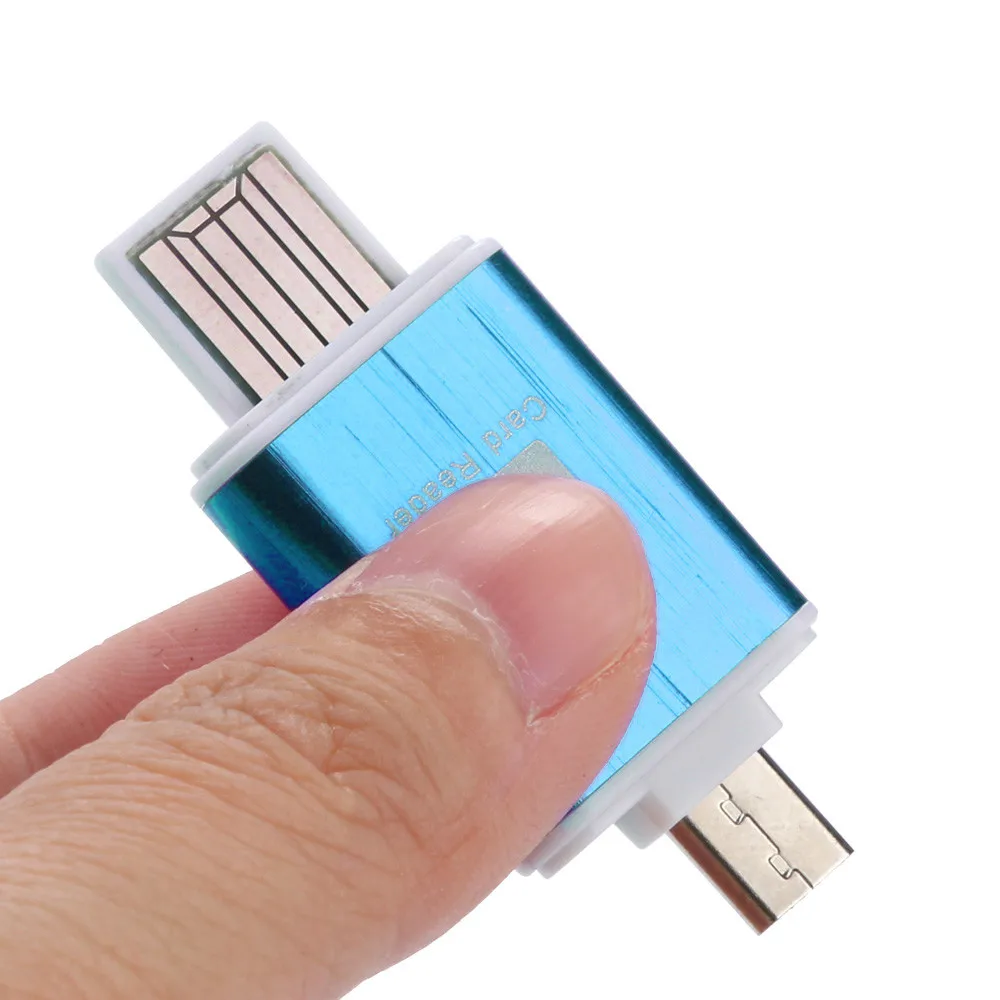 Mosunx Simplestone 2в1 Micro SD OTG флеш-диск USB 2,0 кард-ридер для смартфонов ПК планшет 0310