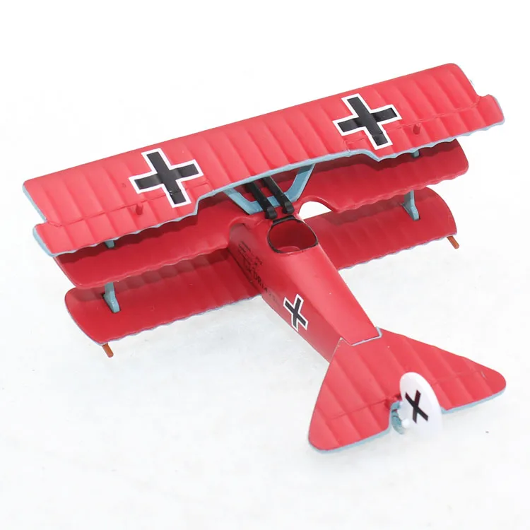 1/72, литые под давлением модели самолетов, модели самолетов, литые под давлением, FOKKER DR.1, Красный Барон, модели самолетов, игрушки для коллекционного подарка