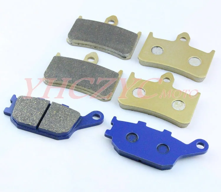 Передние и задние тормозные колодки для мотоциклов HONDA CBR900 92 97 Hornet 900 CB900 02 07|brake pad