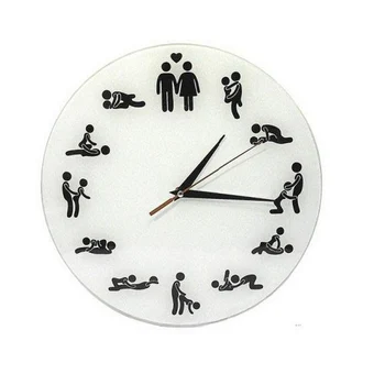 

new acrylic stickers bedroom clock wall clocks reloj de pared horloge quartz watch Modern Needle sale real