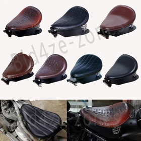 

Motorcycle Solo Seat Baseplate& Springs& Bracket Mounting Kit for Harley Sportster XL 883 1200 Bobber Chopper Universal