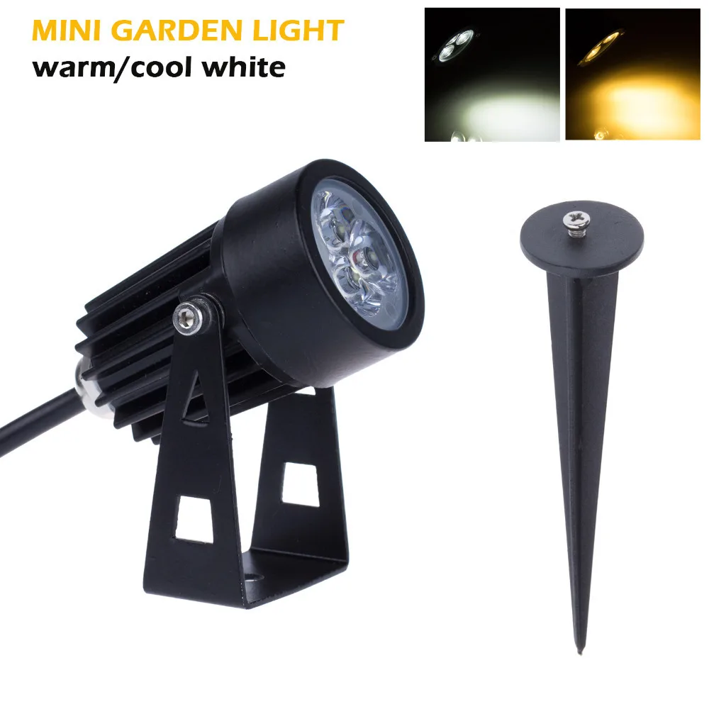 Lemonbest 10pcs Lot 12v Led Garden Light 3w Ip65 Waterproof Outdoor Lemonbest 10pcs Lot 12v Led Garden Light 3w Ip65 Waterproof Outdoor Lighting Spot Flood Lawn Lamp Lights Warm Cold White In Lamps From