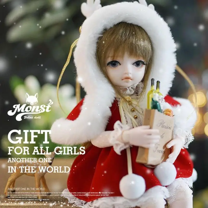 

Xiaomi Mijia Monst BJD 30cm Cute Simulation Doll Collection Joint Movable Kids Pretend Play Toys Growth Partner Children's Gift