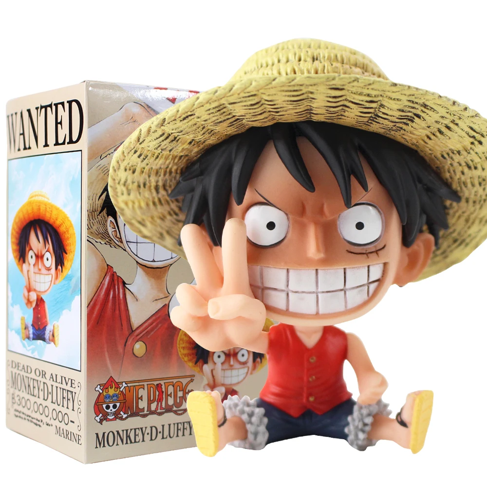 10cm Monkey D Luffy Action Figure Model Toy Cute Luffy Collection Anime Hot For Gift Action Figures Aliexpress