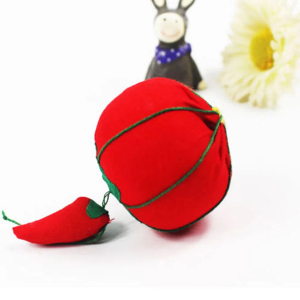 Новинка Хлопок помидоры в форме шарика пошивное ремесло держатель игл Подушечка для булавок DIY Швейные инструмент Аксессуары Ki