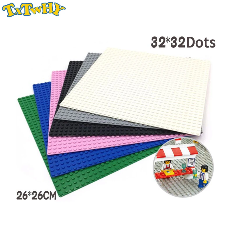 

One Piece Multiple Colors Base Plates Bricks Baseplates Compatible Style Building Blocks Construction Toys & gifts 32*32