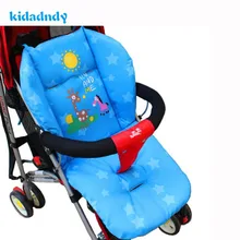 KiDaDndy Cushion Cart Stroller Cartoon Baby Stroller Seat mattresses Pillow Cover Car Child Carriage Thermal Thicken Pad TSP358R