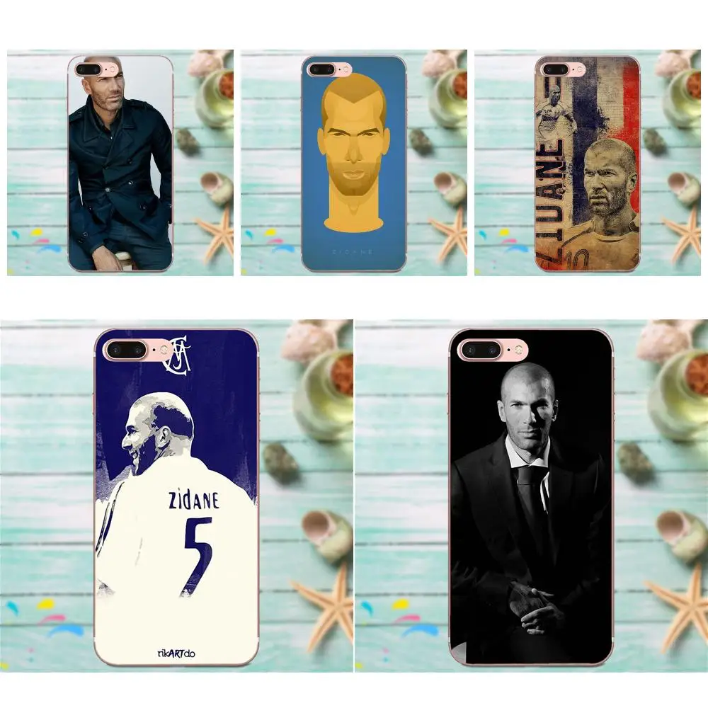 Для Apple iPhone X XS Max XR 4 4S 5 5C 5S SE 6 6S 7 8 Plus Мягкий ТПУ чехол для телефона Zidane Football |